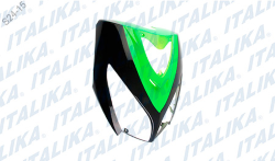 CUBIERTA FRONTAL DS 150 COLOR NEGRO/VERDE TAPA