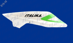 CUBIERTA DERECHA BLANCO/VERDE 150SZ TAPA