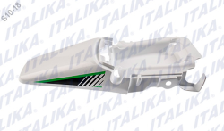CUBIERTA TRASERA BLANCO/VERDE DM 200 TAPA