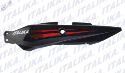 CUBIERTA COLA IZQ NGO/ROJO FT 250TS TAPA