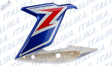 CUBIERTA DERECHA DE TANQUE 170Z COLOR AZUL TAPA