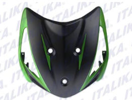 CUBIERTA FRONTAL NEGRO/VERDE XT 110 RT PRODUCTO EN REMATE TAPA