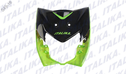 CUBIERTA DE FARO XT 110RT COLOR NEGRO/VERDE TAPA