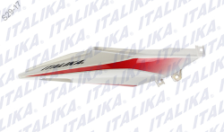 CUBIERTA DERECHA DE COLA VORTX 200 COLOR BLANCO TAPA
