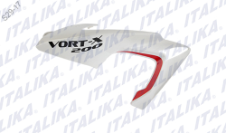 CUBIERTA DERECHA DE TANQUE VORTX 200 COLOR BLANCO TAPA