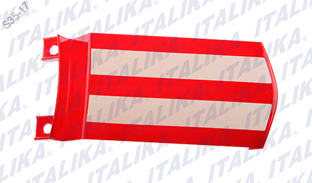 CUBIERTA TRASERA COLIN F 150GTS COLOR ROJO TAPA