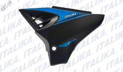 CUBIERTA IZQUIERDA FT 180TS COLOR NEGRO/AZUL TAPA