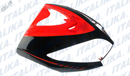 PANEL FRONTAL X150G COLOR NEGRO/NARANJA