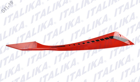 CUBIERTA LATERAL D150 COLOR ROJO TAPA
