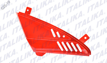 CUBIERTA VENTILACION DERECHA DS 150 COLOR ROJO TAPA