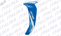 CUBIERTA DELANTERA IZQ AT 110 COLOR AZUL/BLANCO TAPA