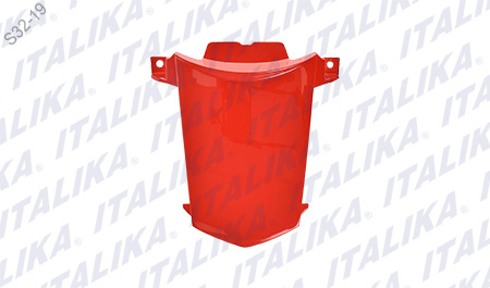 CUBIERTA TRASERA XT 110 COLOR ROJO TAPA