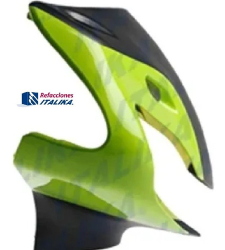 PANEL FRONTAL X125GTS COLOR VERDE LIMON