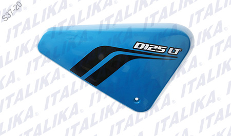 CUBIERTA DERECHA D125LT COLOR AZUL TAPA