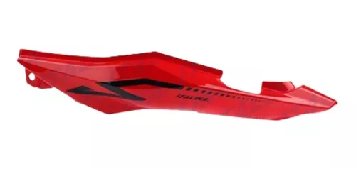 CUBIERTA DE COLA IZQUIERDA 125Z COLOR ROJO TAPA