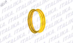 RIN TRASERO AMARILLO DM 150 COLOR AMARILLO
