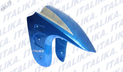 SALPICADERA DELANTERA XS 150 DS 150 COLOR AZUL/PLATA
