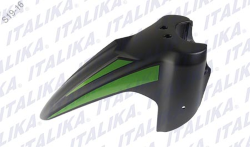 SALPICADERA DEL NEGRO VERDE XT 110 RT PRODUCTO EN REMATE