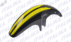 SALPICADERA DELANTERA FT 150TS (19 EN ADELANTE) COLOR NEGRO AMARILLO