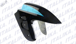 SALPICADERA DELANTERA X 150 COLOR NEGRO/AZUL