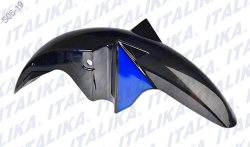SALPICADERA DELANTERA 125Z COLOR NEGRO/AZUL