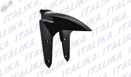 SALPICADERA DELANTERA RT 200 COLOR NEGRO