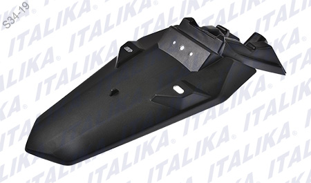 SALPICADERA TRASERA XT 125RT COLOR NEGRO
