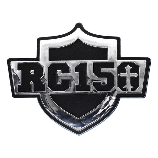 EMBLEMA TANQUE DE GASOLINA RC 150
