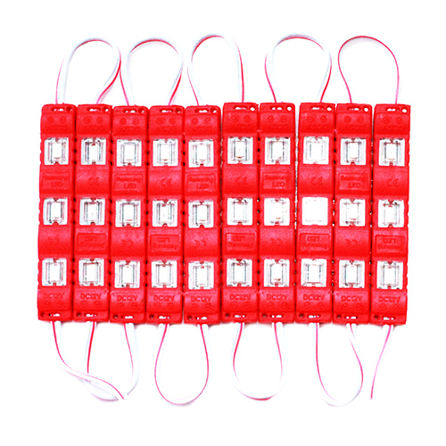 TIRA LED DECORATIVA LUZ ROJA 12V 3X10