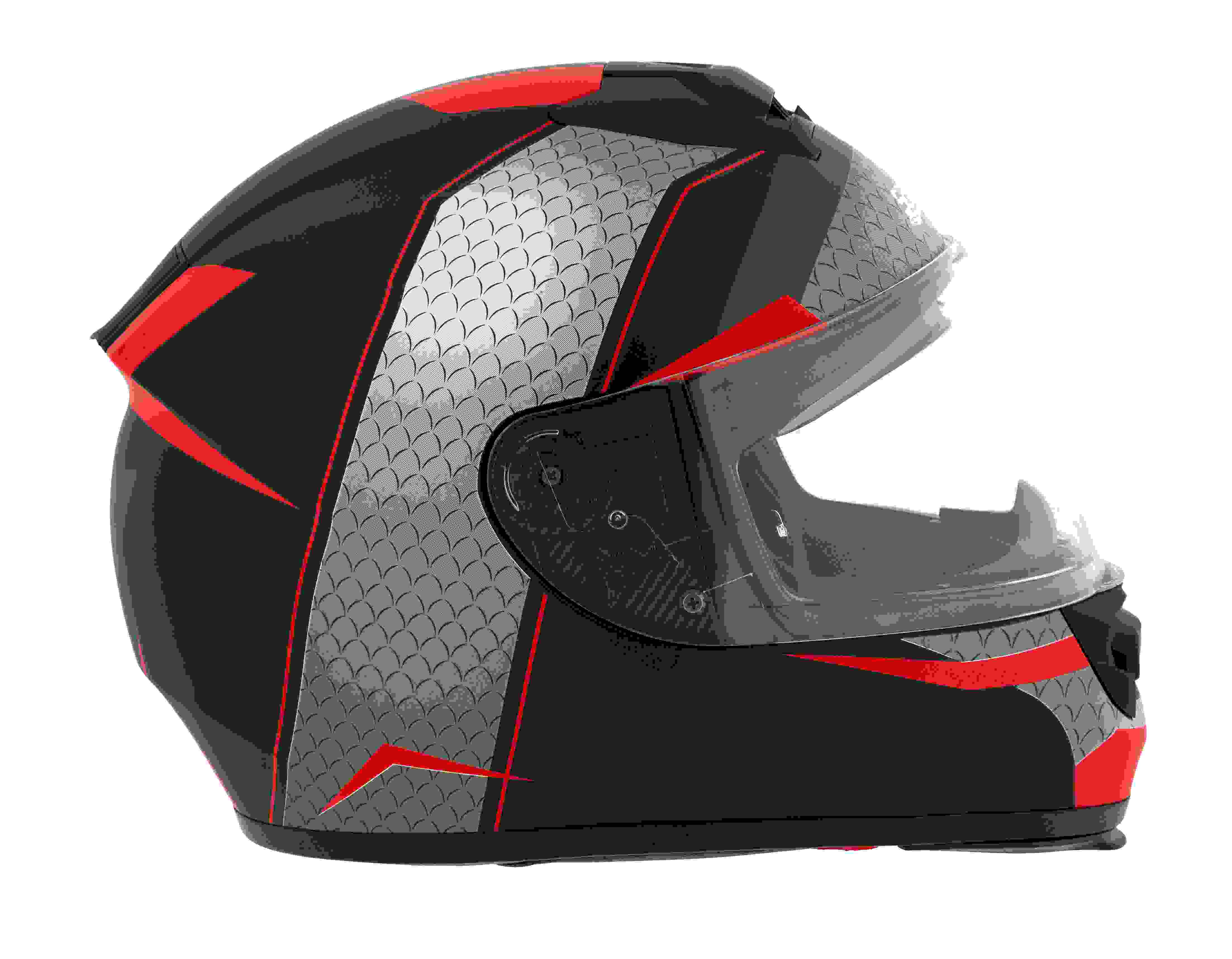 CASCO SAYTO CERRADO STARLIGHT TALLA L COLOR NEGRO/ROJO