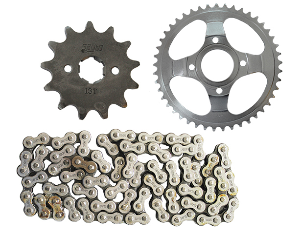 KIT SPROCKET SAYTO P/ DM 150 (45 X 13T 520H X 108L) KIT ARRASTRE