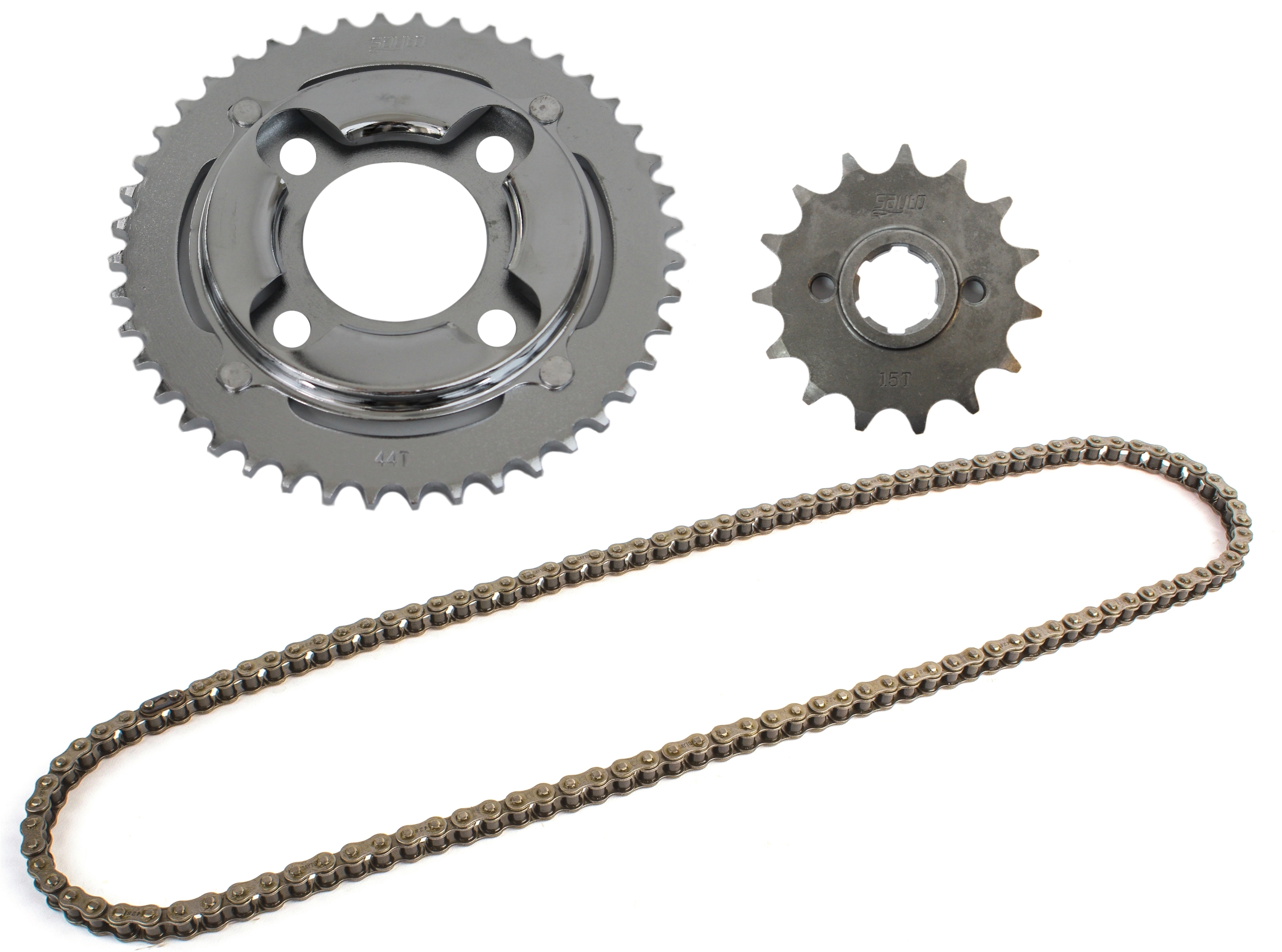 KIT DE SPROCKET SAYTO P/ DM 125 KIT ARRASTRE
