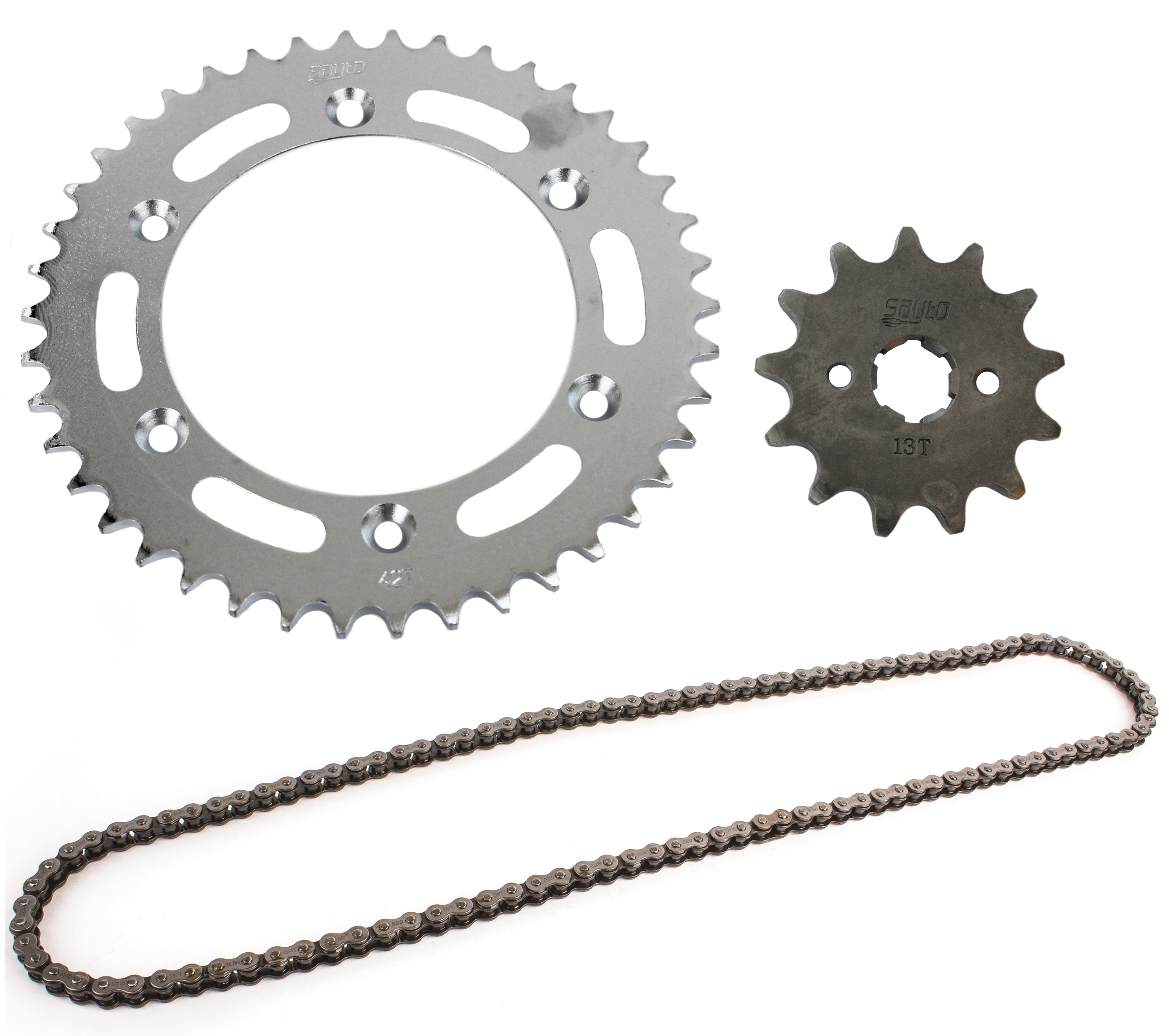 KIT DE SPROCKET SAYTO P/ DM 150ROJA KIT ARRASTRE