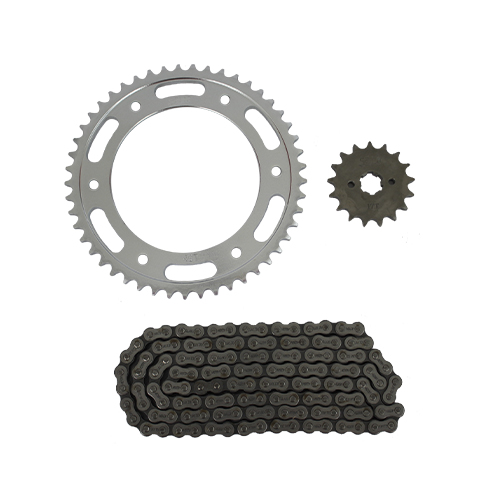 KIT DE SPROCKET SAYTO P/ XR 150L NXR 150 BROS (50 X 17T 428H X 130L) KIT ARRASTRE