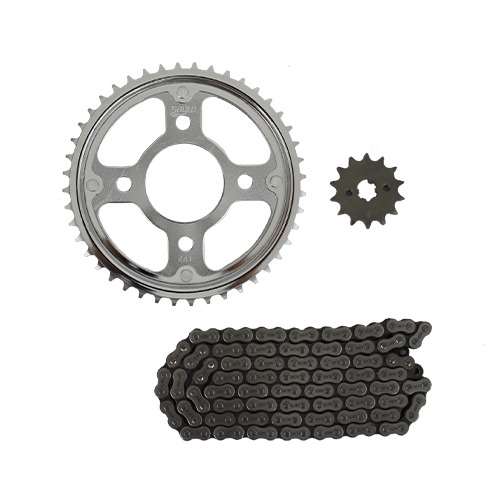 KIT DE SPROCKET SAYTO P/ CBF 125 (428 X 122L) KIT ARRASTRE