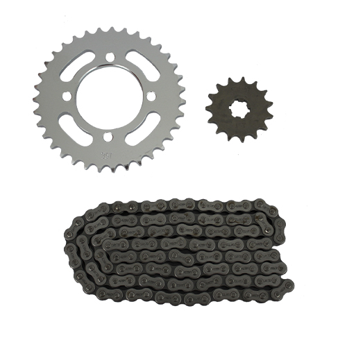 KIT DE SPROCKET SAYTO P/ CRYPTON T 110 (428 X 116L) KIT ARRASTRE