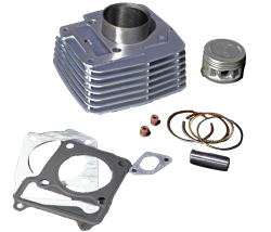 KIT CILINDRO COMPLETO P/ YBR 125 CAMISA
