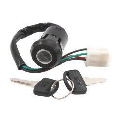SWITCH DE ENCENDIDO UNIVERSAL P/ CG 125 FT 125 (4 PUNTAS) CHAPA