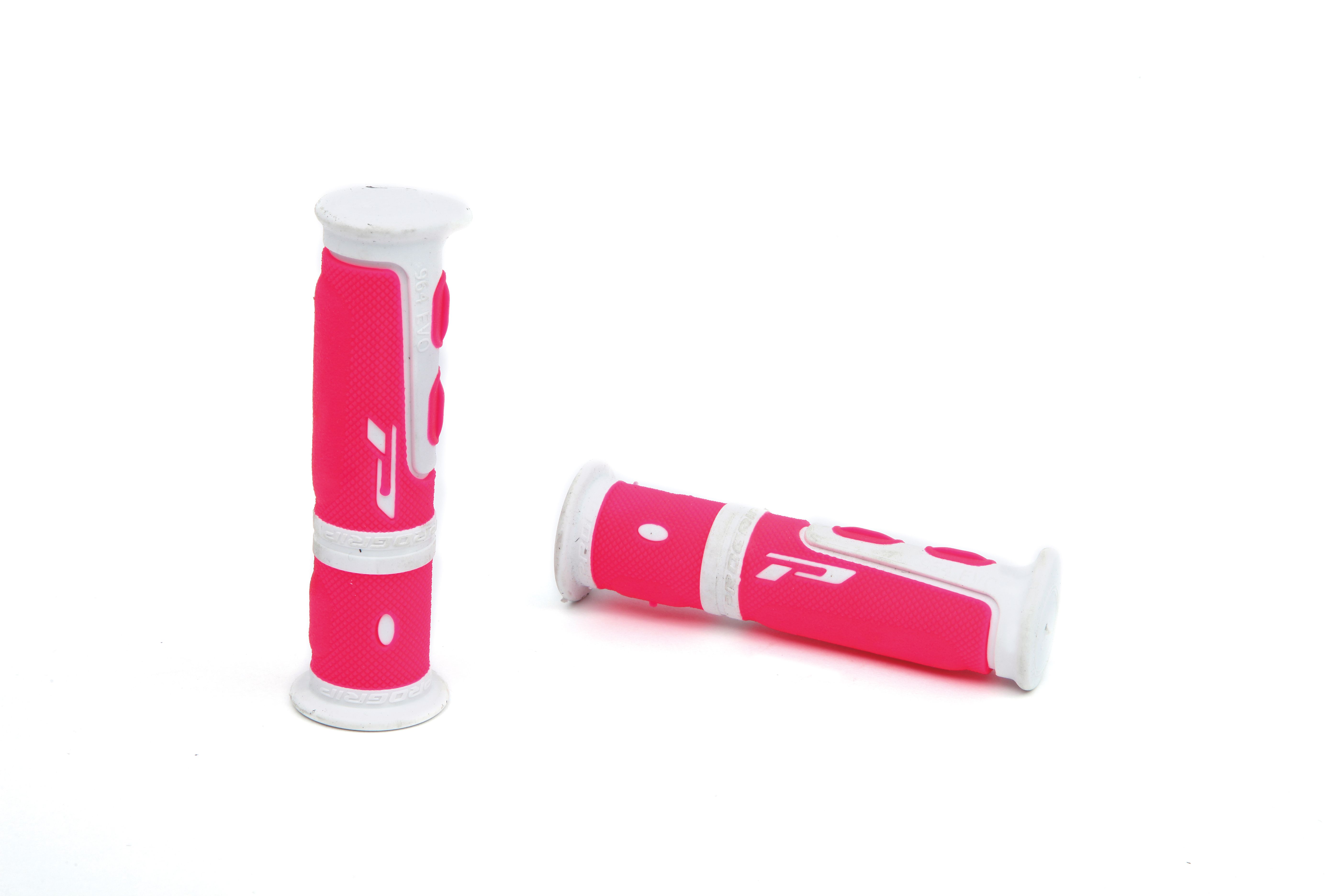 PUÑOS PROGRIP GOMA SUAVE MTB 964 COLOR BLANCO/ROSA