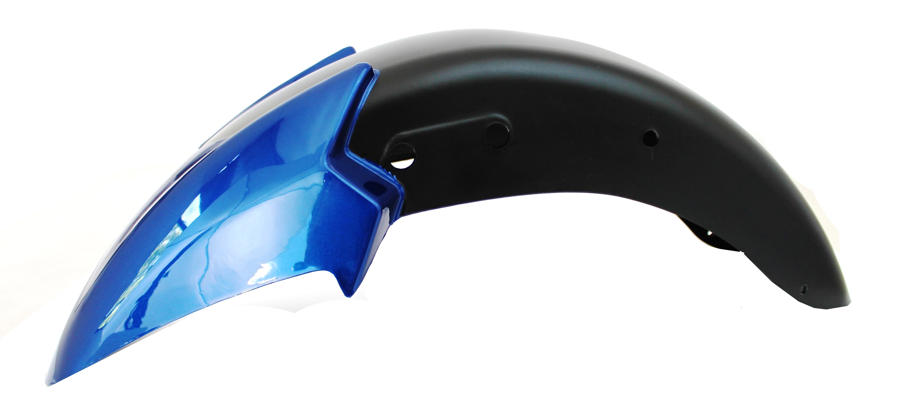 SALPICADERA DELANTERA P/ PULSAR 135 COLOR AZUL/NEGRO
