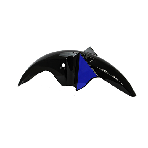 SALPICADERA DELANTERA P/ 125Z COLOR NEGRO/AZUL