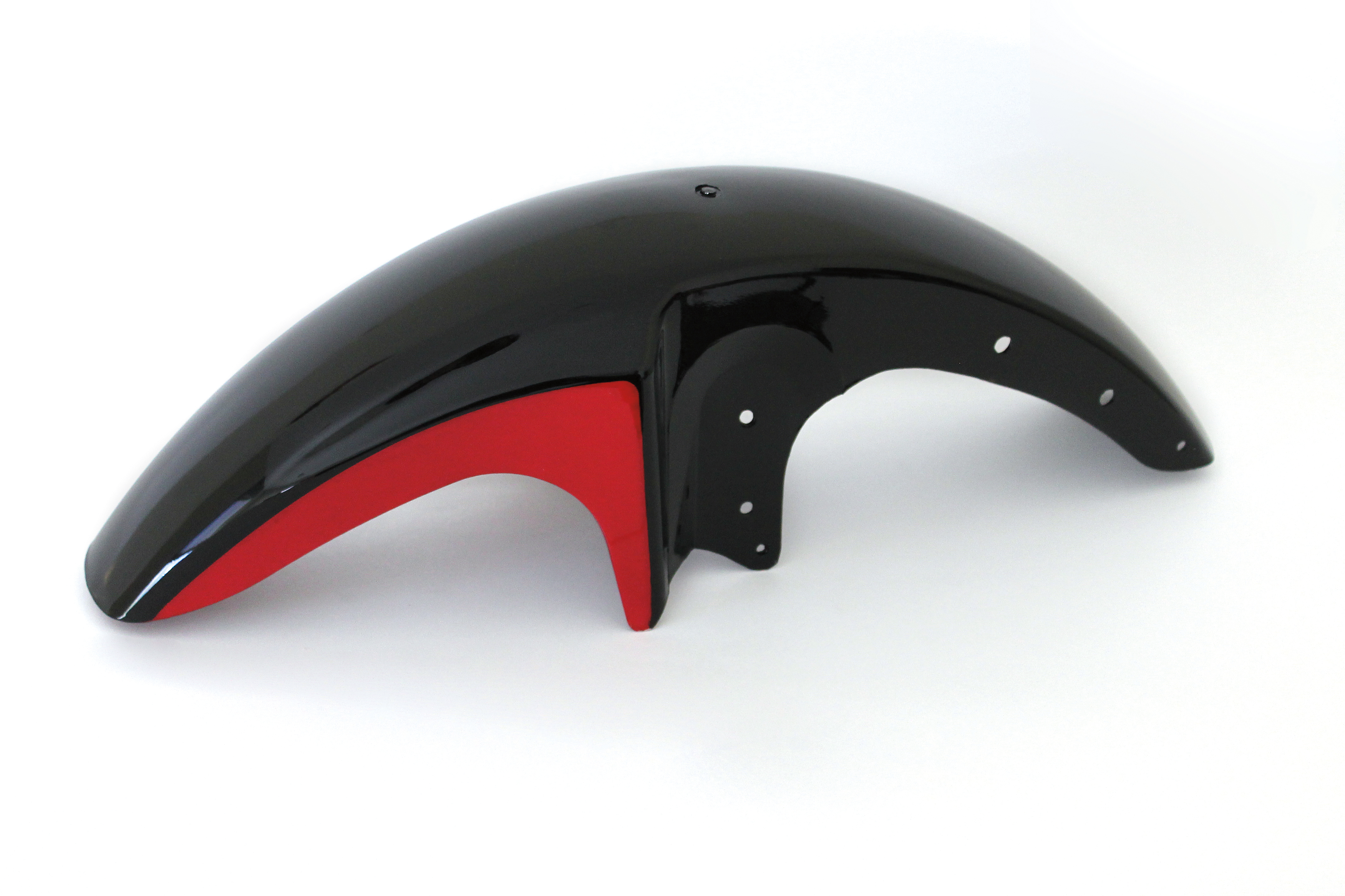 SALPICADERA DELANTERO FT 125SPORT NGO/ROJO