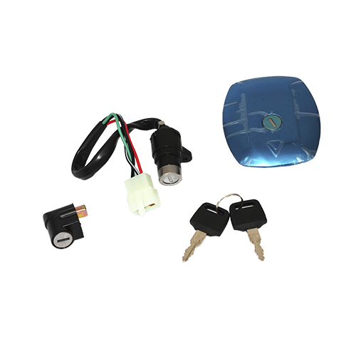 SWITCH DE ENCENDIDO FT 110 (INCLUYE CERRADURAS Y TAPON DE GASOLINA) CHAPA