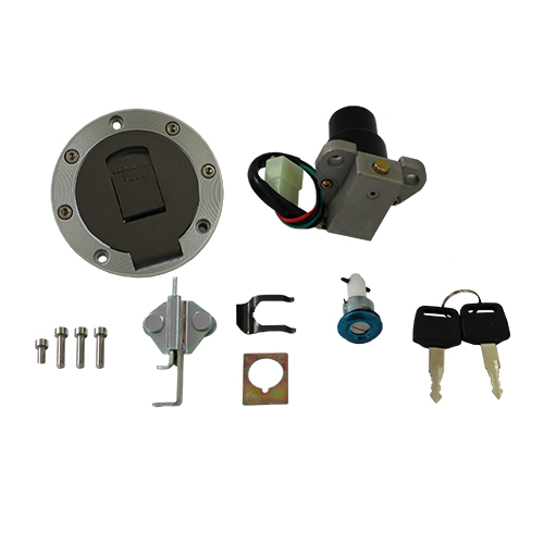 SWITCH DE ENCENDIDO P/ FT 200TS (INCLUYE CERRADURAS Y TAPON GASOLINA) CHAPA