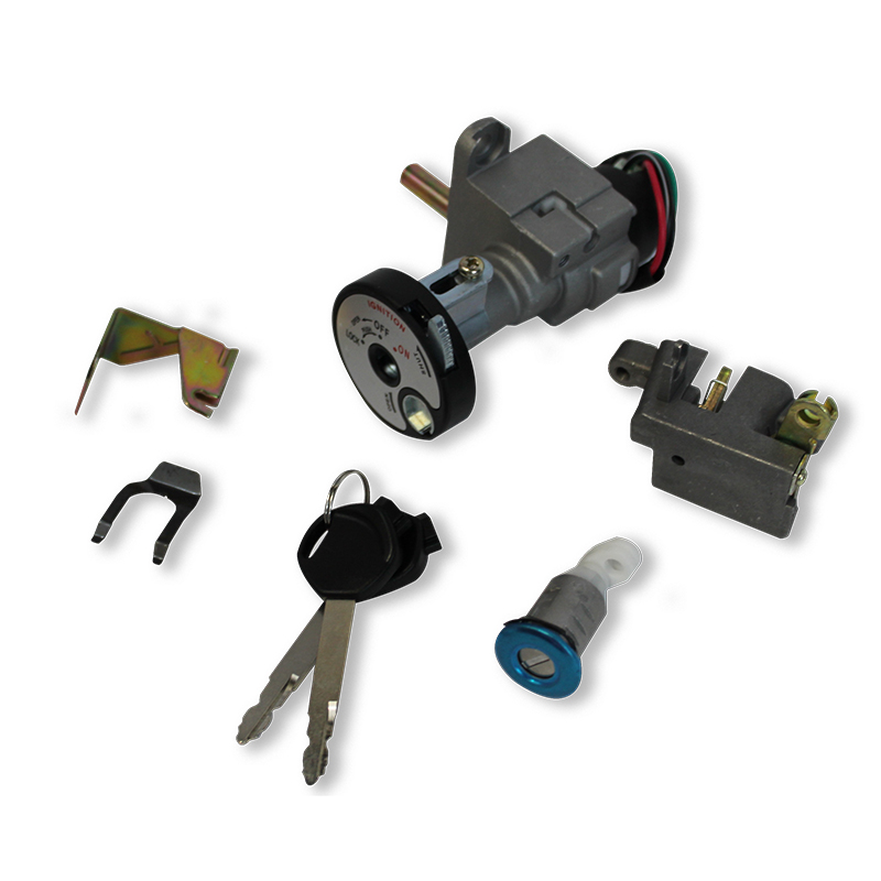 SWITCH DE ENCENDIDO P/ D150 X150D (INCLUYE CERRADURAS) CHAPA
