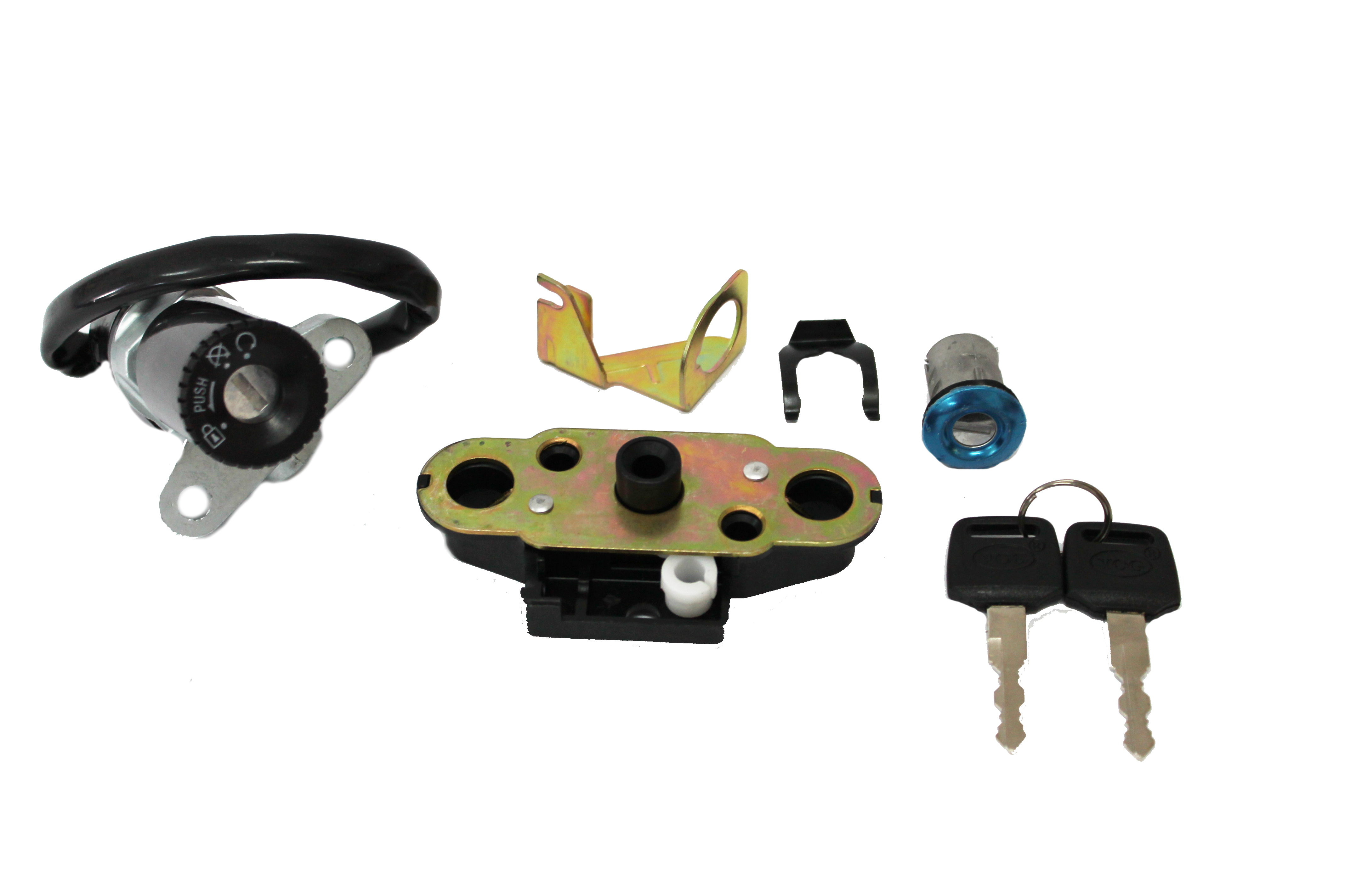 SWITCH ENCENDIDO P/ DM 150 (INCLUYE CERRADURAS) CHAPA