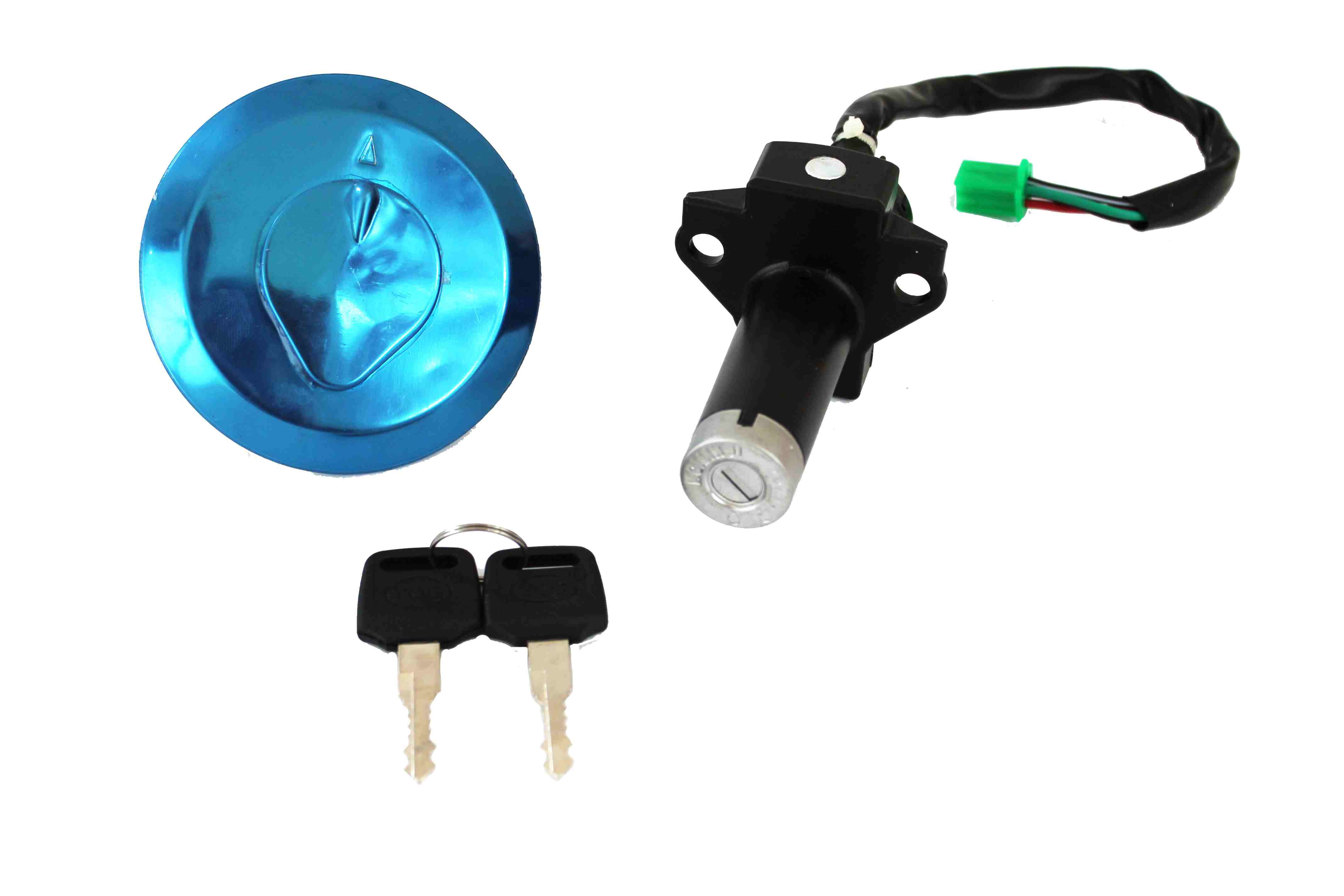 SWITCH ENCENDIDO P/ DM 200 (INCLUYE TAPON GASOLINA) CHAPA