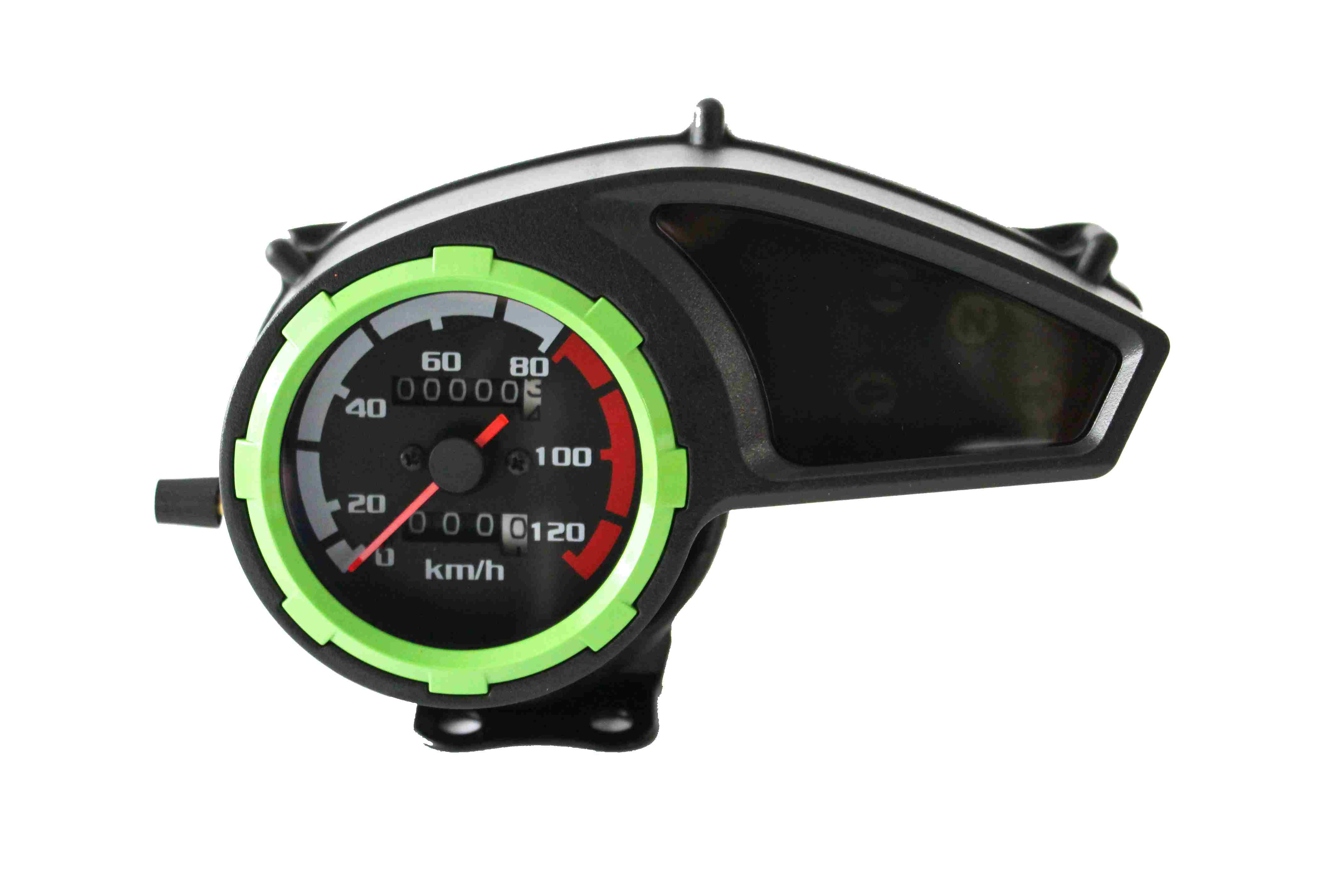 VELOCIMETRO COMPLETO P/ DM 200 COLOR NEGRO/VERDE TABLERO TACOMETRO