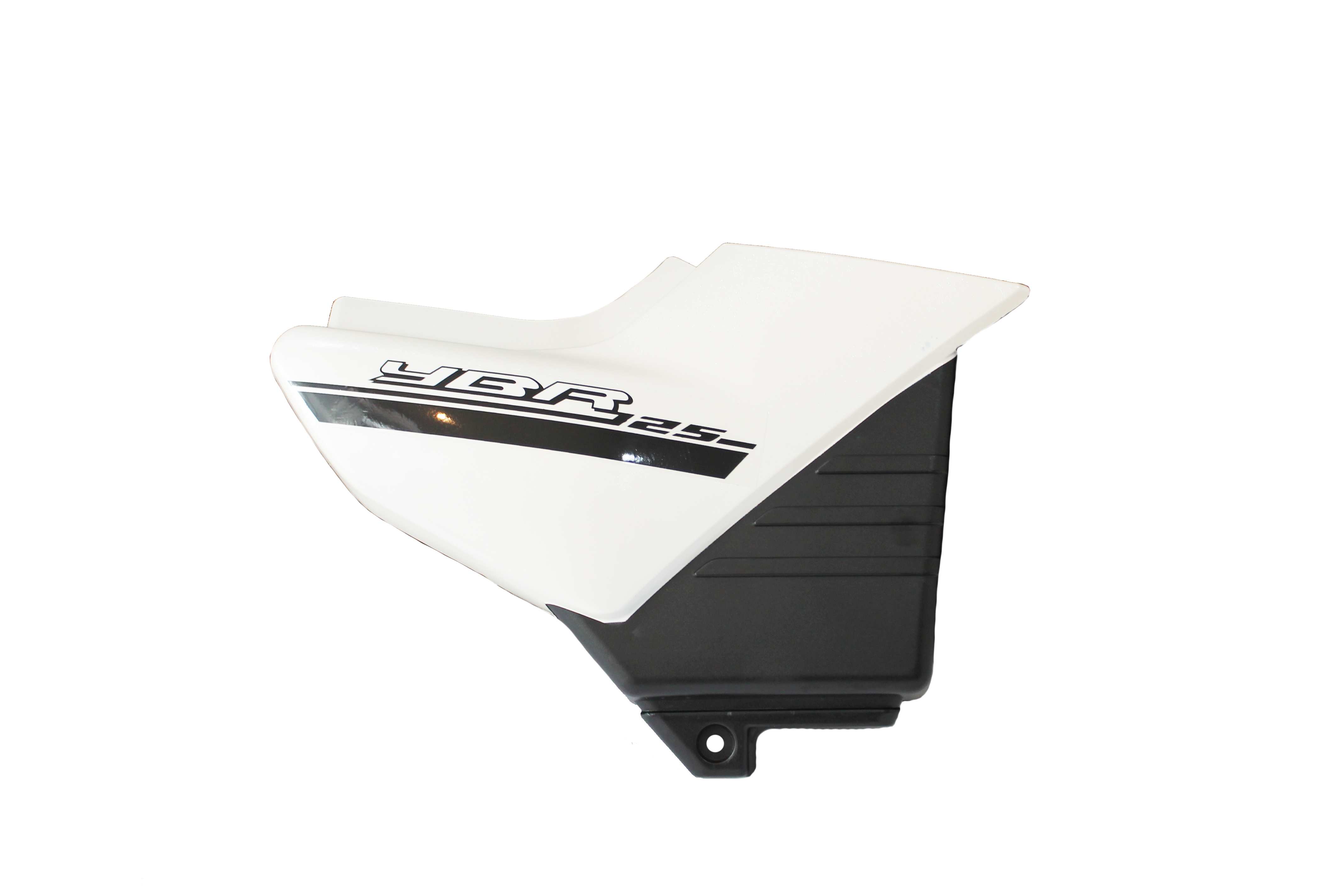 CUBIERTA LATERAL DERECHA YBR 125 COLOR BLANCO
