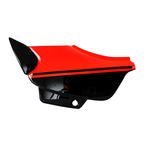 CUBIERTA LATERAL IZQUIERDA DT 150 SPORT NARANJA